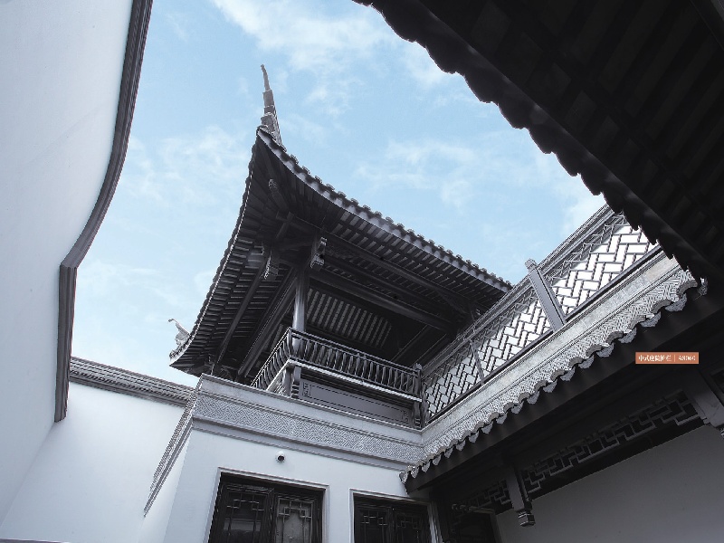 中式庭院护栏